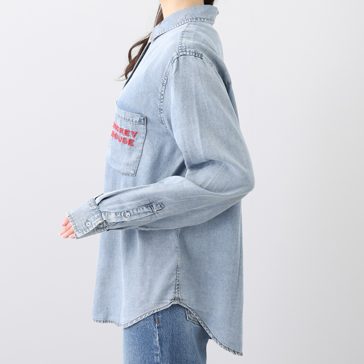 デシグアル ミッキーマウスプリント シャツ