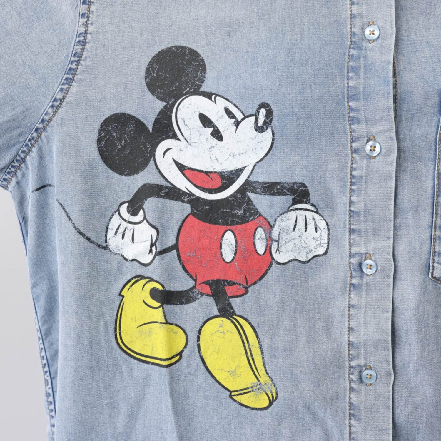 デシグアル ミッキーマウスプリント シャツ