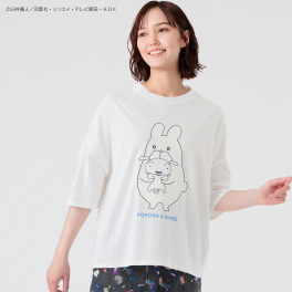 スカラー クレヨンしんちゃん ポポラ＆シロ柄Ｔシャツ