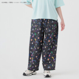 スカラー クレヨンしんちゃん 花宇宙 総柄パンツ