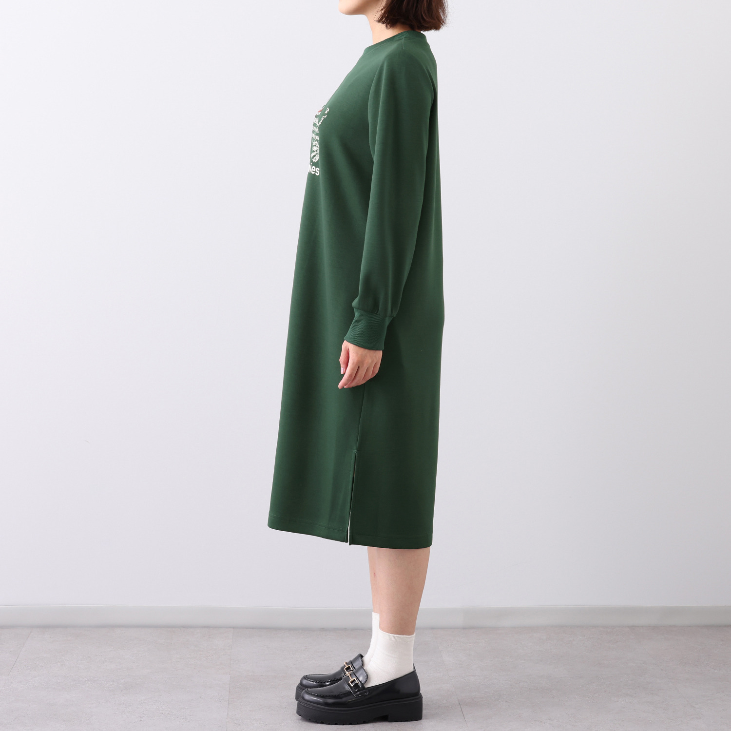 ハッシュパピー アイコンワンちゃん キラキラ ワンピース