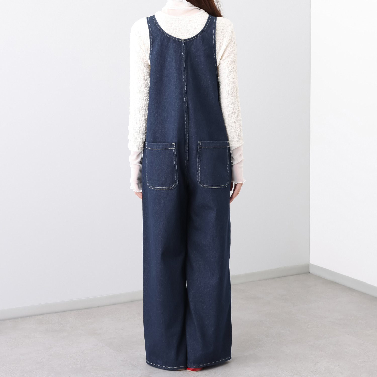 スーパージーンズ　バイ ジョンブル デニムサロペットパンツ