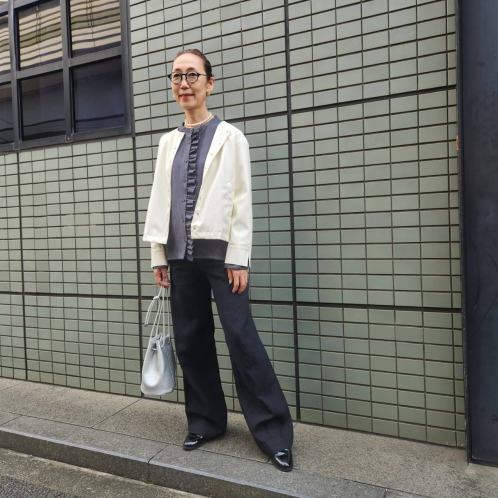 Ｋｕｎｎｙ． 取り外し可能な フリル付ブラウス