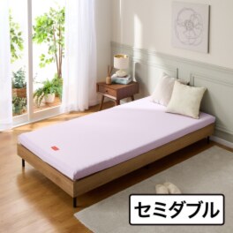 ｎｉｓｈｉｋａｗａ 仰向き寝も横向き寝も楽！ 特殊ウェーブ設計 バイオウェーブマットレス ＜セミダブル＞