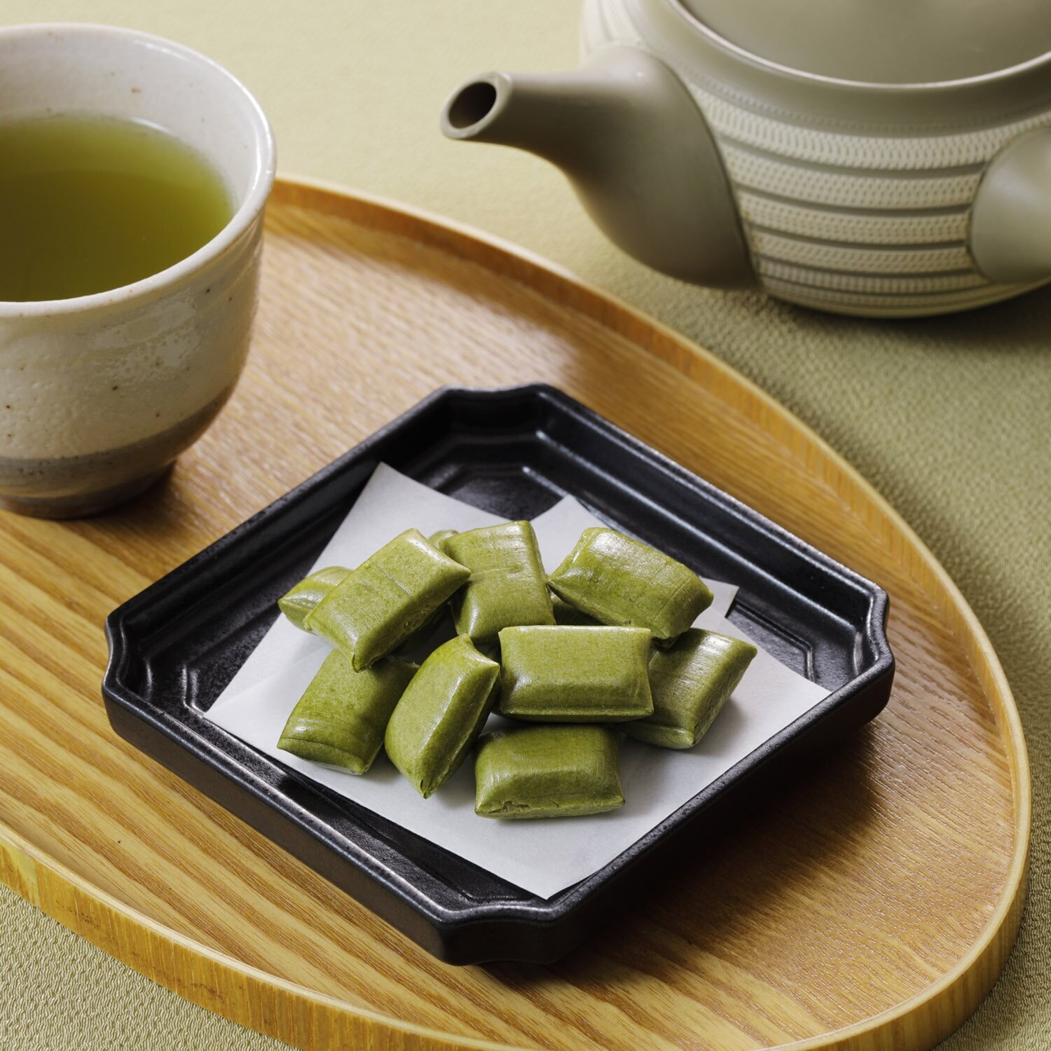 ＜神奈川＞有平糖利喜 噛んで食べられる！ サクサク有平糖 （足柄茶味）