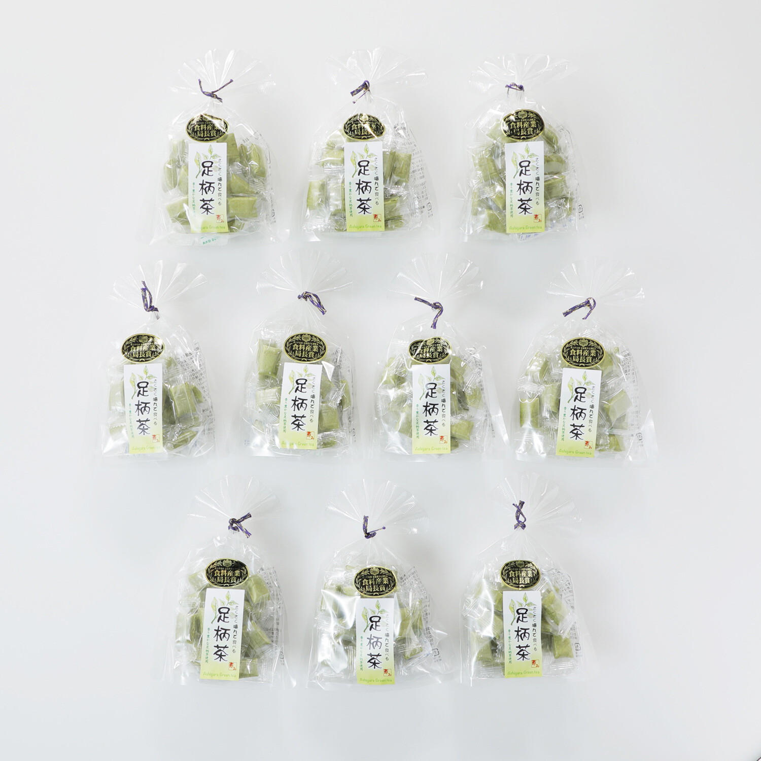 ＜神奈川＞有平糖利喜 噛んで食べられる！ サクサク有平糖 （足柄茶味）