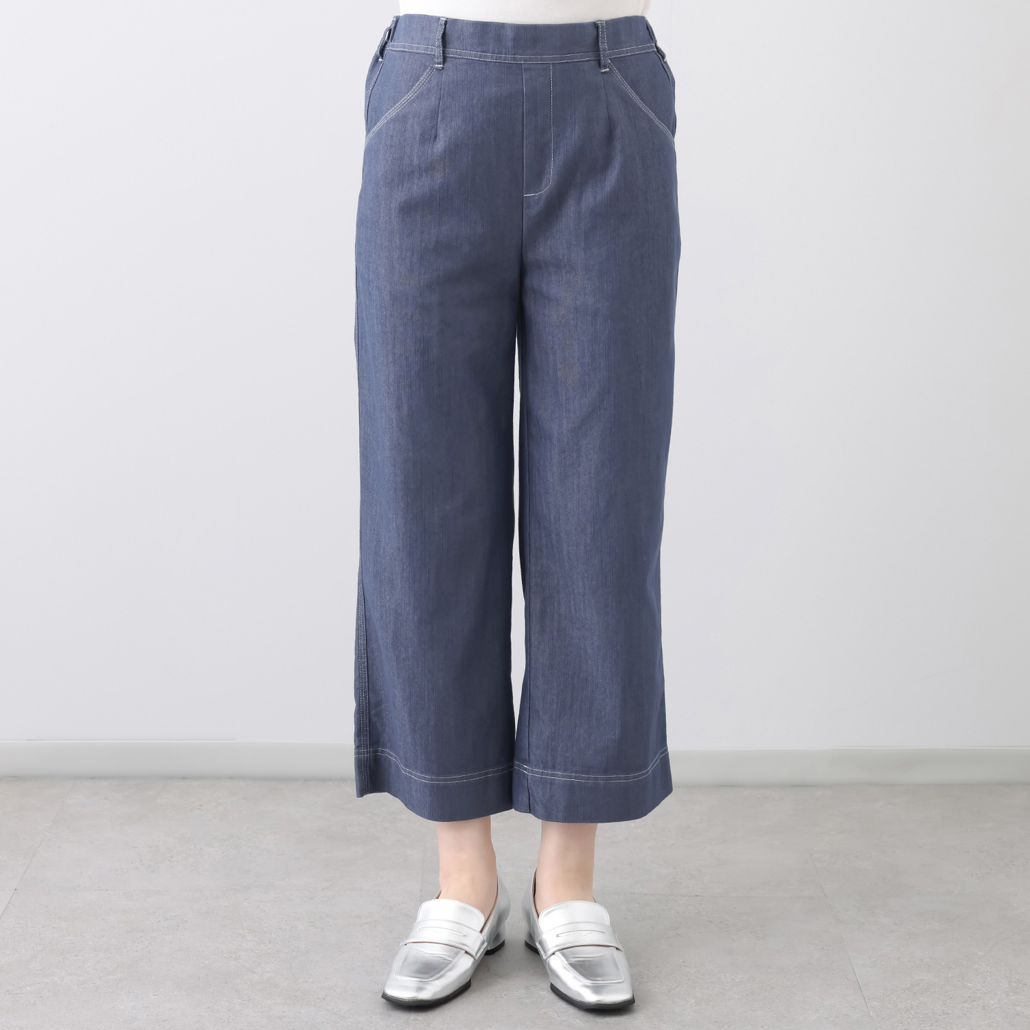 ミスキョウコ デニムワイドパンツ