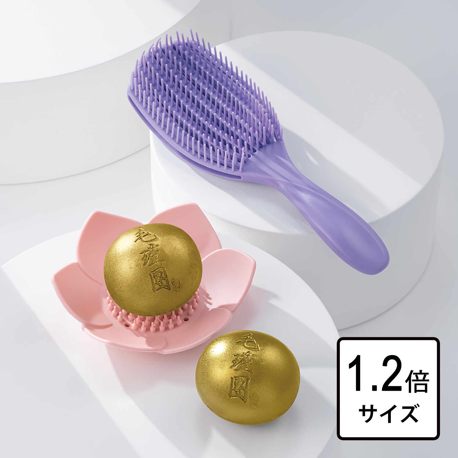 ララチュー 美容成分９８．９％配合 １品６機能！ モウキンダン ボリュームシャンプー １．２倍サイズ ２個特別セット