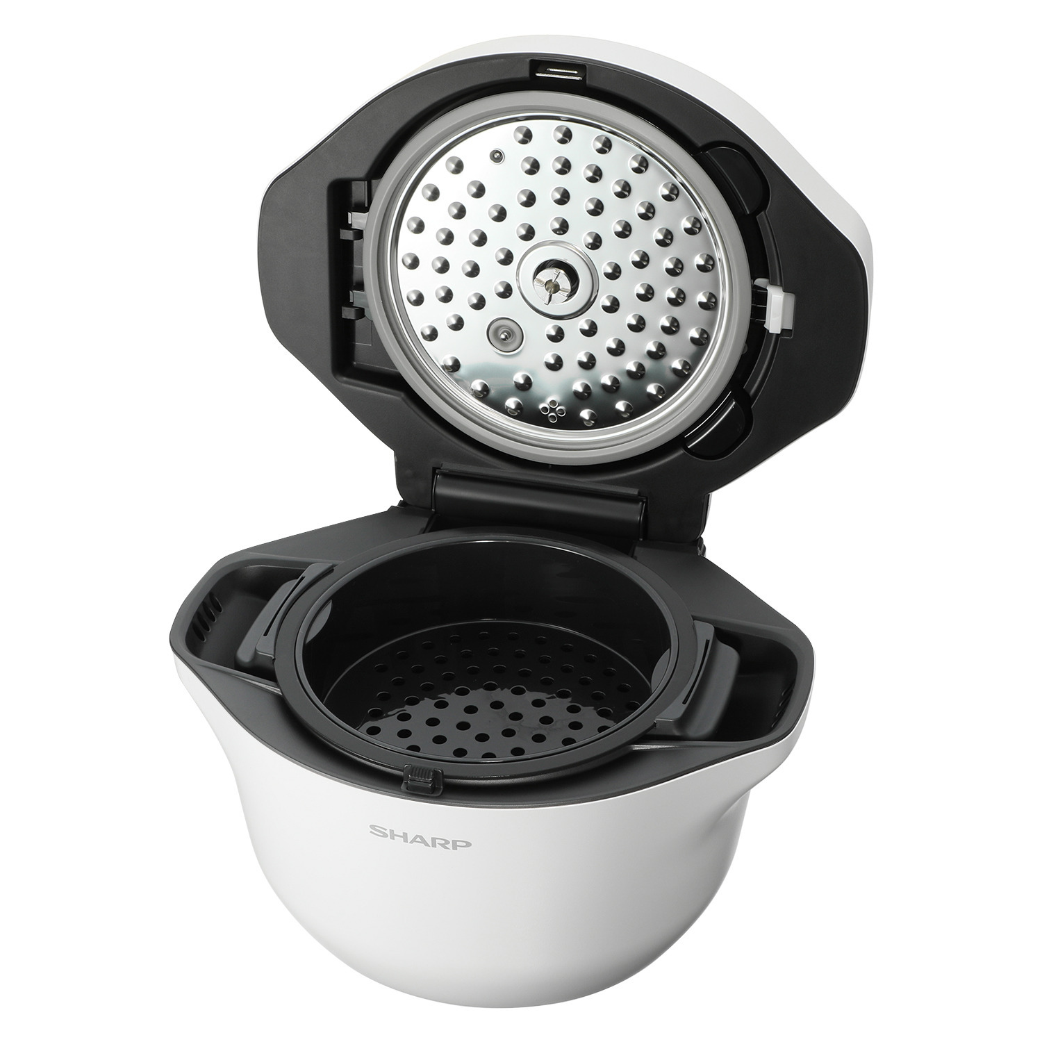 シャープ ほったらかしでプロの味！ 水なし自動調理鍋 ヘルシオ　ホットクック ＫＮ−ＨＷ１６Ｇ−Ｗ ＜１．６Ｌ＞