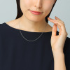 ピュアイズム 純プラチナ スクリューチェーン ネックレス