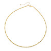 ラ・ピュア　バイ チェーンクリエイト 純金 オメガネックレス