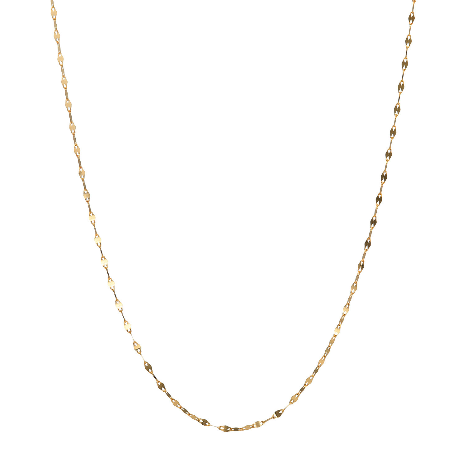 オーサムジュエリー １８Ｋ ペタルチェーン ネックレス