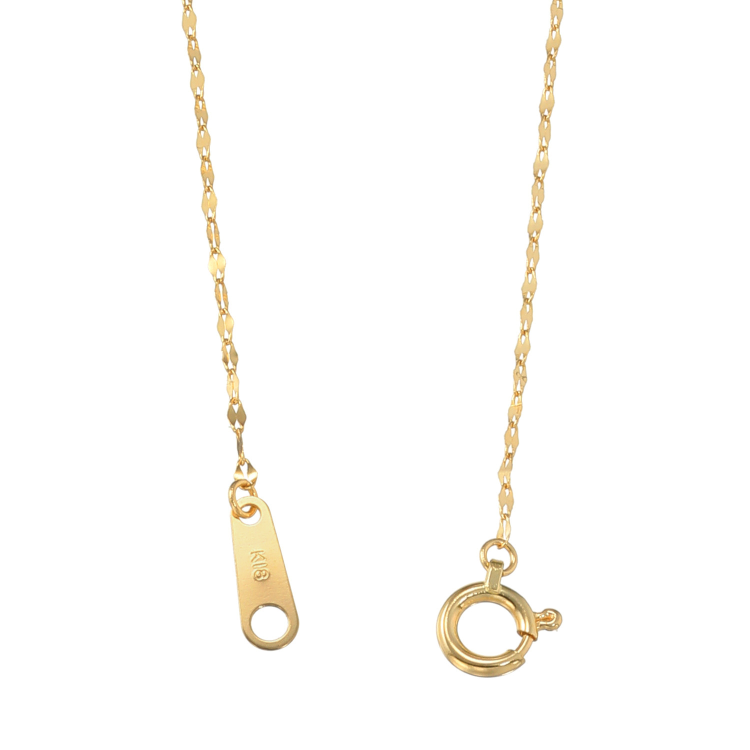 オーサムジュエリー １８Ｋ ペタルチェーン ネックレス