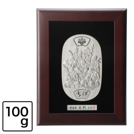 光則 純プラチナ製　大判 “吉祥七福神” ＜１００ｇ＞