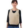 薄くて軽い！ 保温生地使用であったか 蓄熱キルトインナーベスト ２枚組