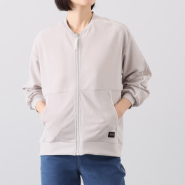 イクシーズ 異素材ドッキング シアーブルゾン