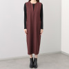 アペーナ ストレッチツイル ジャンパースカート