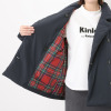 キンロック　バイ キンロックアンダーソン 裏地キンロックチェック 中綿コート 