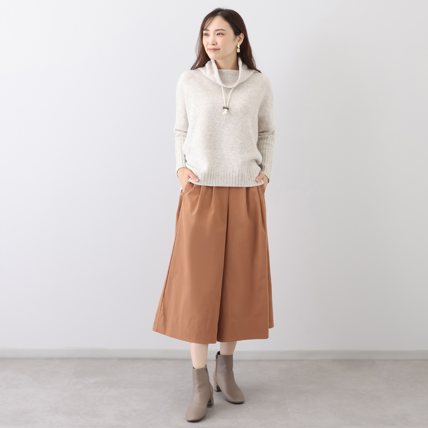 アリュメット タフタ スカーチョ
