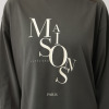 メゾンラフィット タイポグラフィー グラフィックＴシャツ