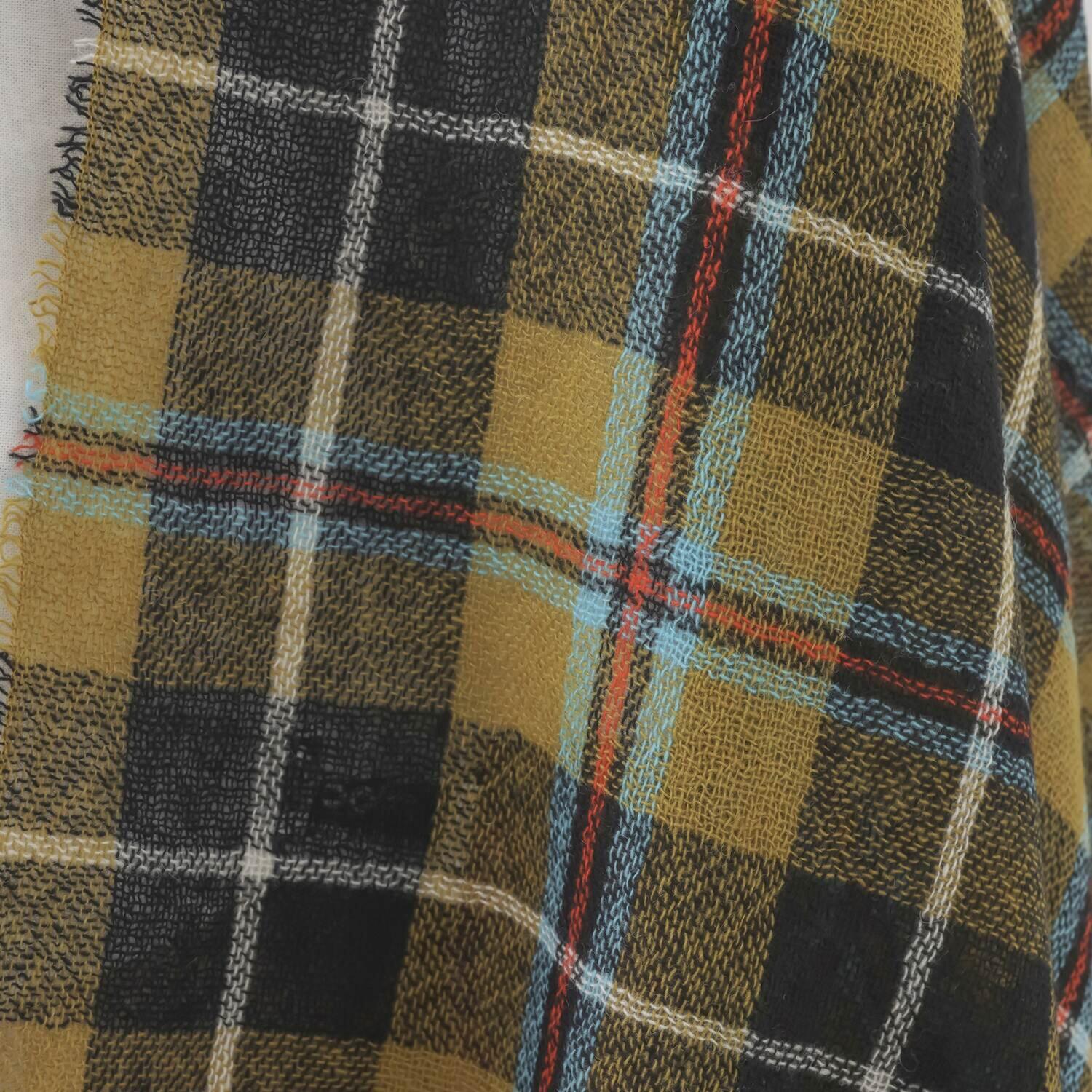 キンロック　バイ キンロックアンダーソン カシミヤ混ウールストール