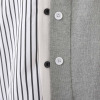 コイビトミサキ ニットドッキング アシンメトリーデザイン シャツブラウス