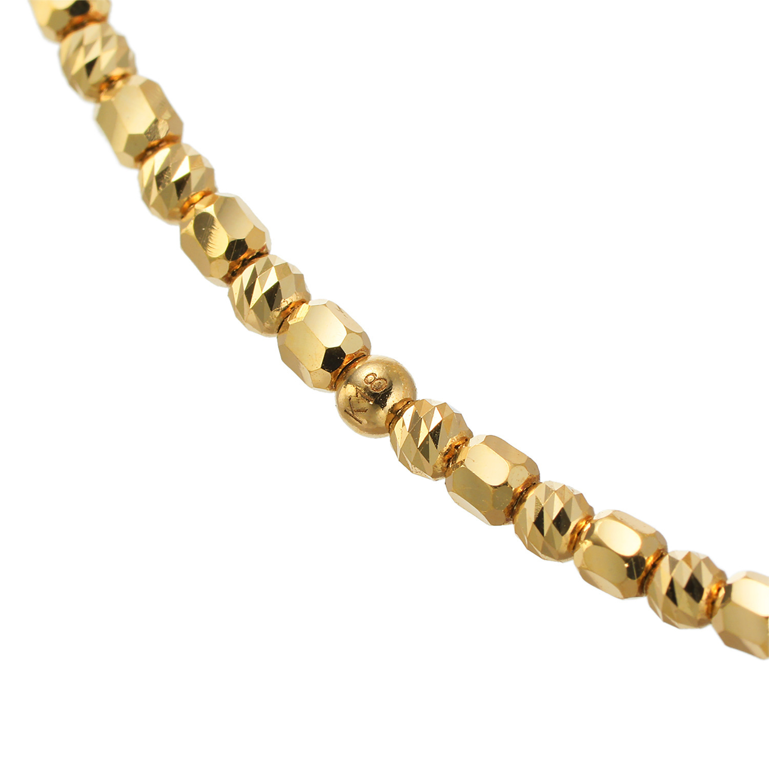 ジュペレ リュクスコレクション １８Ｋ 国産アコヤパール ダブルライン フレキシブルバングル