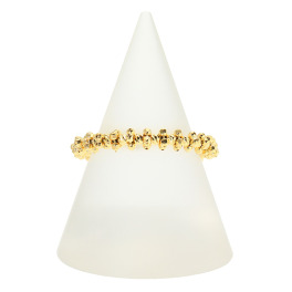ジュペレ リュクスコレクション １８Ｋ ゴールドスパークル リング