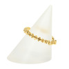 ジュペレ リュクスコレクション １８Ｋ ゴールドスパークル リング
