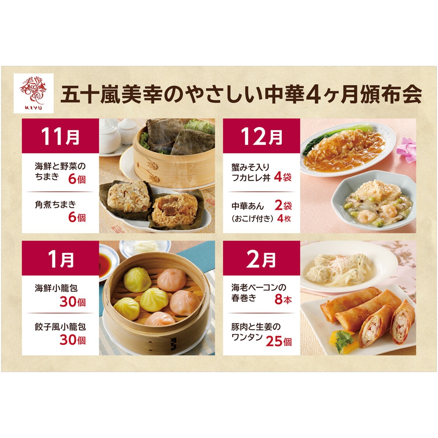五十嵐美幸４ヶ月頒布会