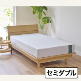 ｎｉｓｈｉｋａｗａ ２０ｃｍの厚みと 点で支える スヤラ　ドッツ ベッドマットレス ＜２０ｃｍ厚・セミダブル＞