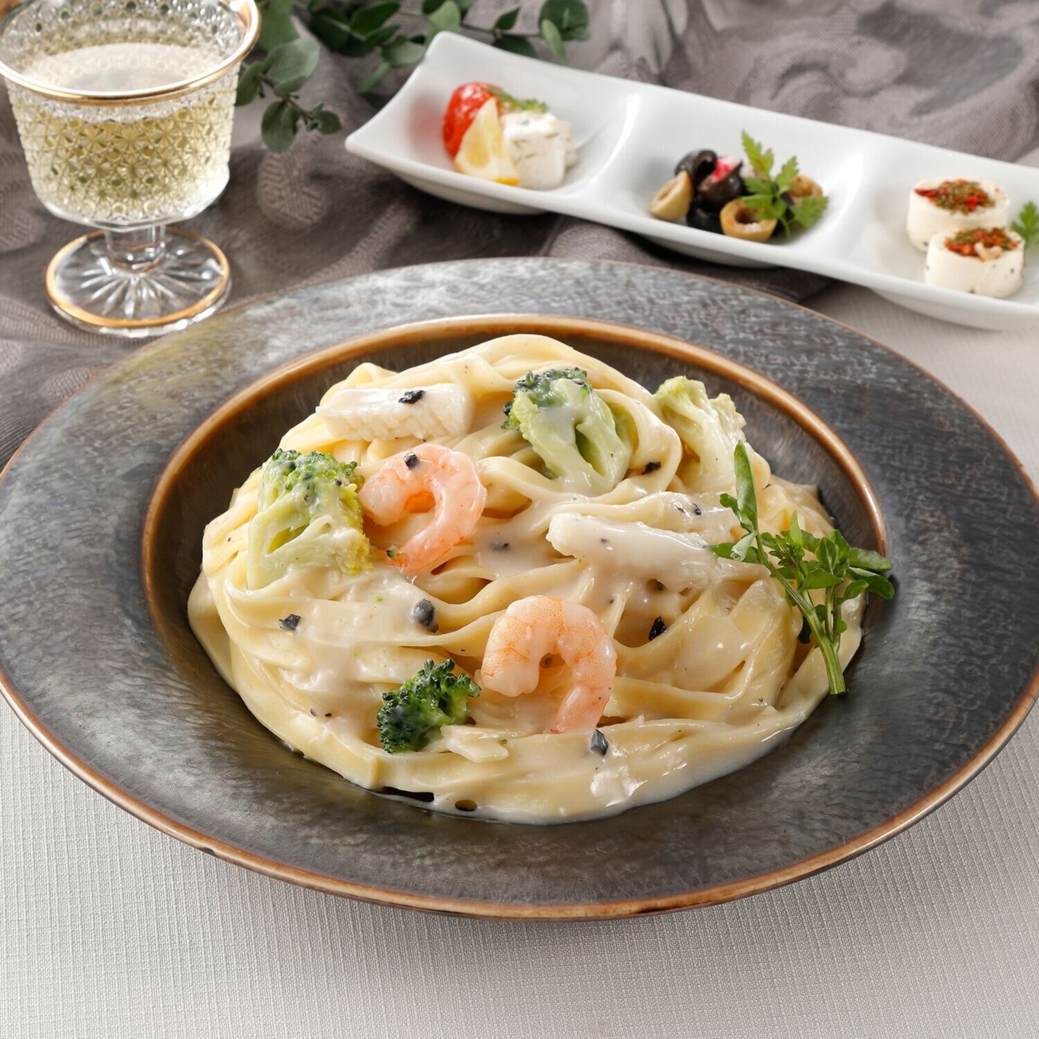 レンジで簡単！ 本格海鮮生パスタ ４ヶ月頒布会