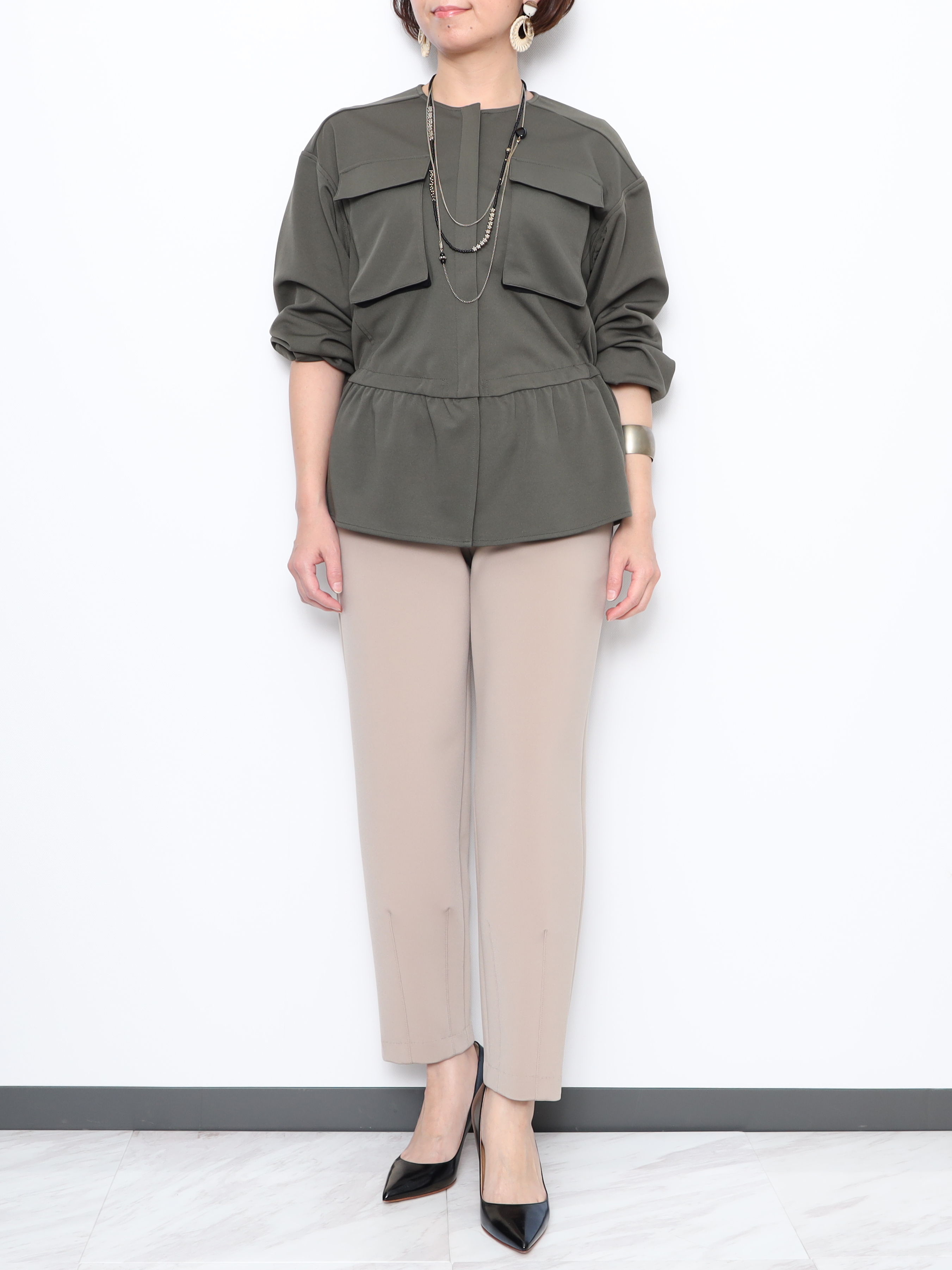 <ユニセックス> アンダモン エアロダンボールニット バランス美人の バレル風パンツ