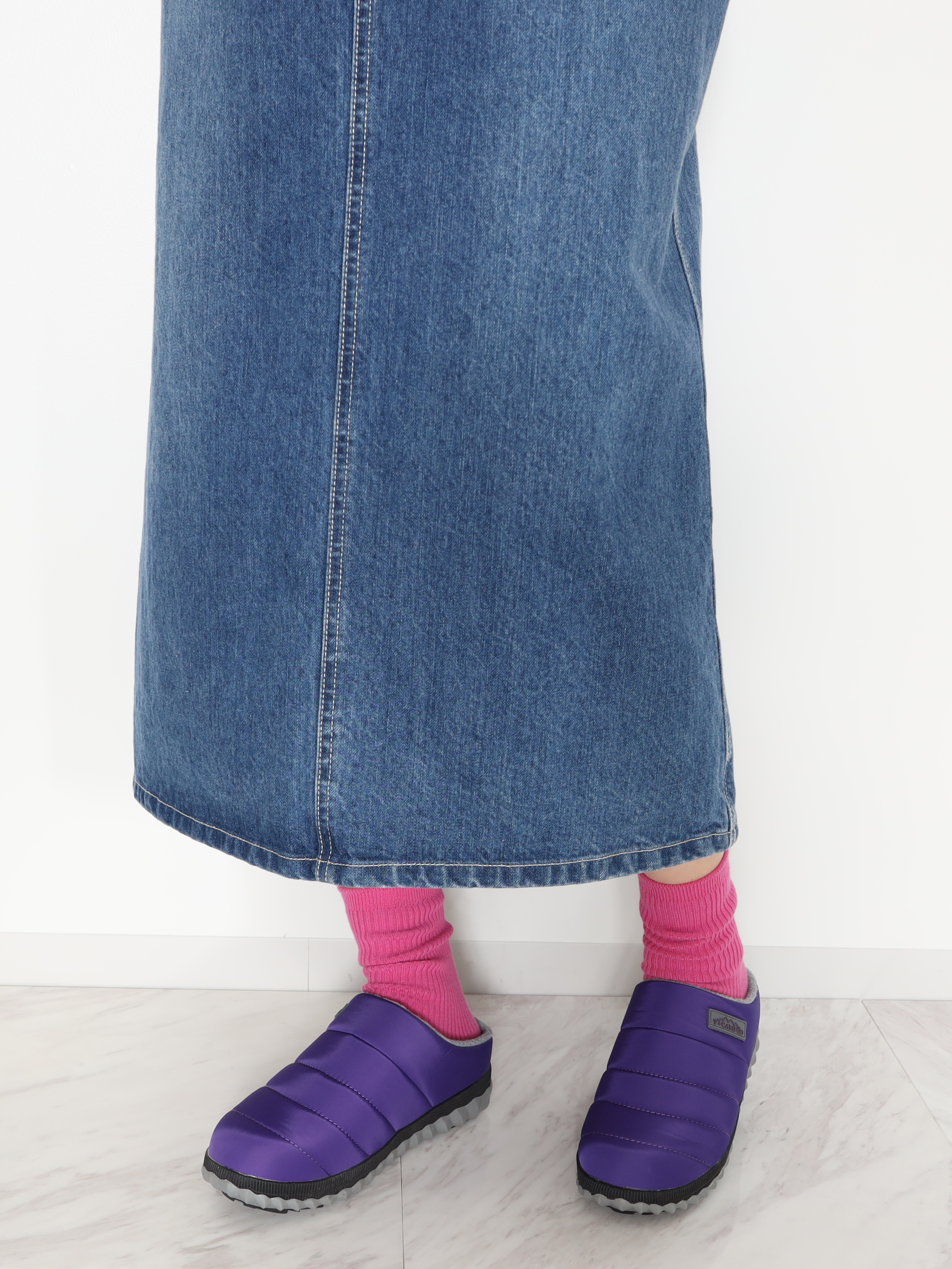 トーキョーキャンプゴー ナイロンキルティング ふわふわインソール サボシューズ