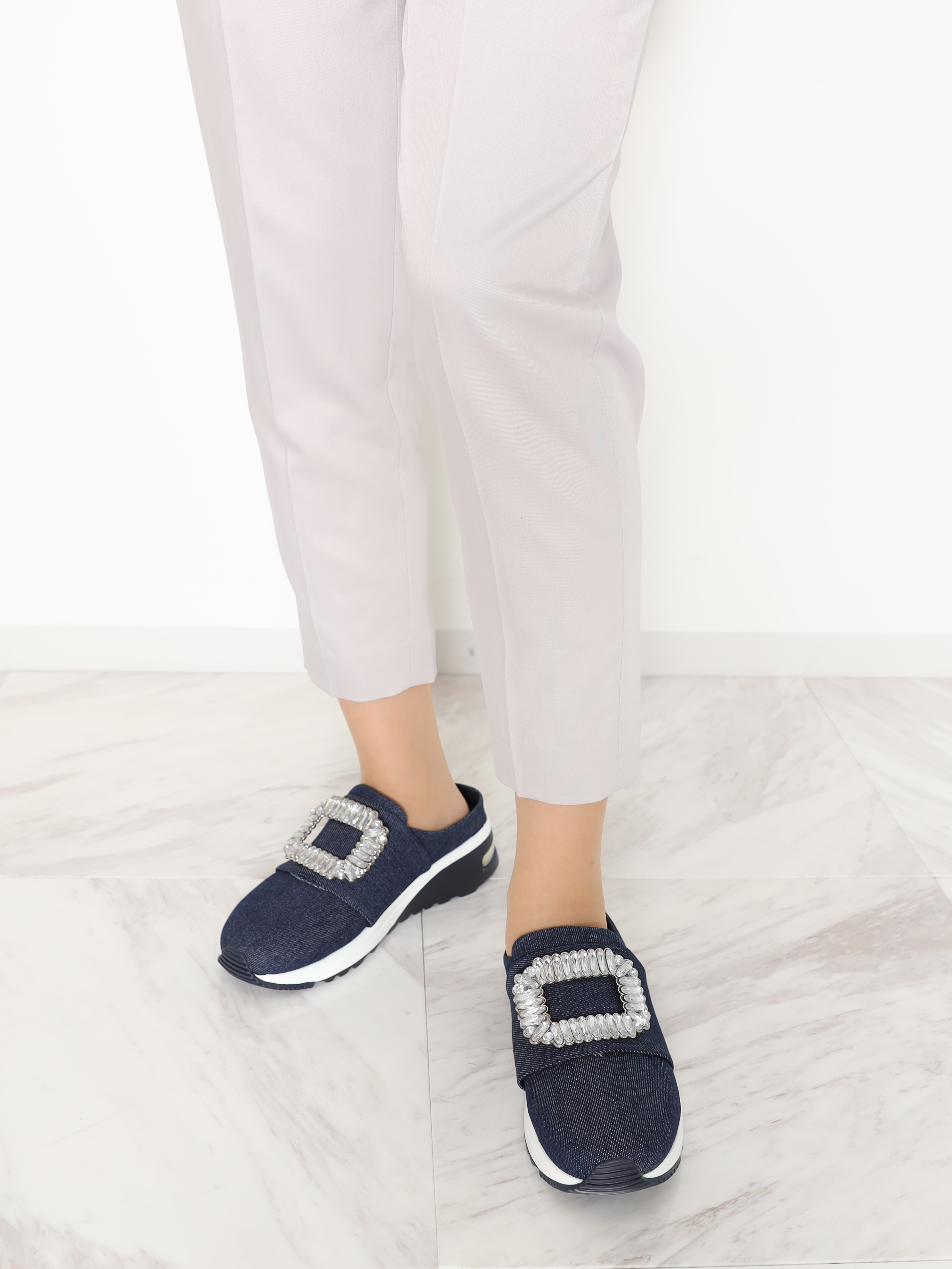 ＶｉＶｉ　フルール バックルアクセント エレガントスリッポン