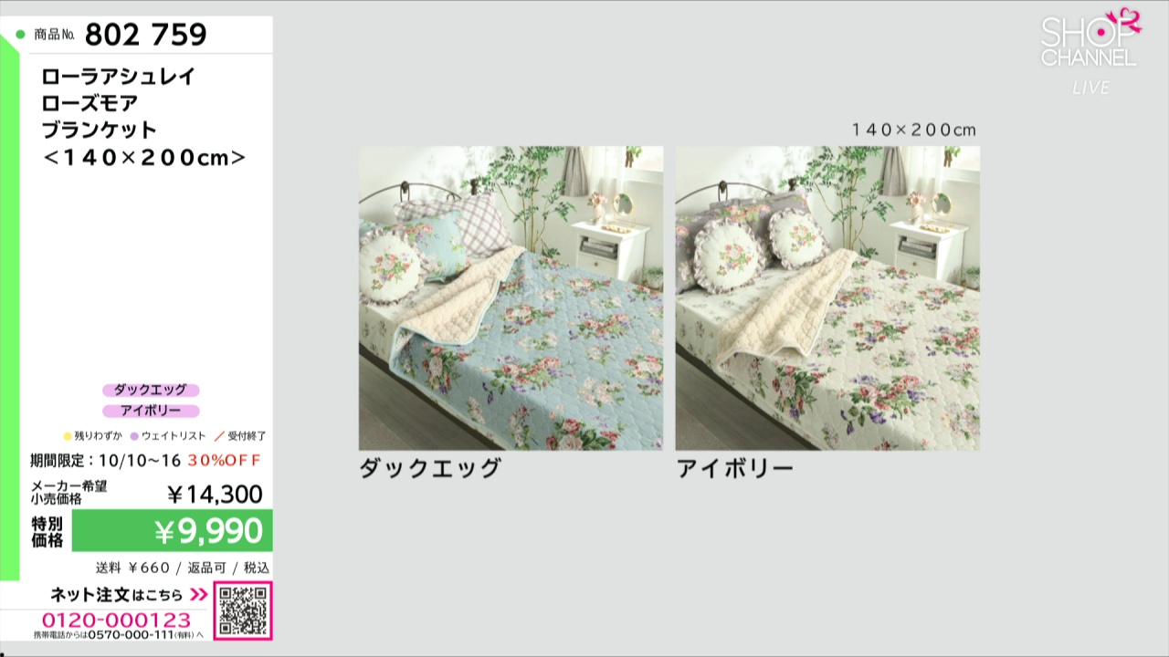 イギリス直輸入：ローラアシュレイ ブランケットリヅィー 新品 イギリス直輸入：ローラアシュレイ ブランケットリヅィー 新品