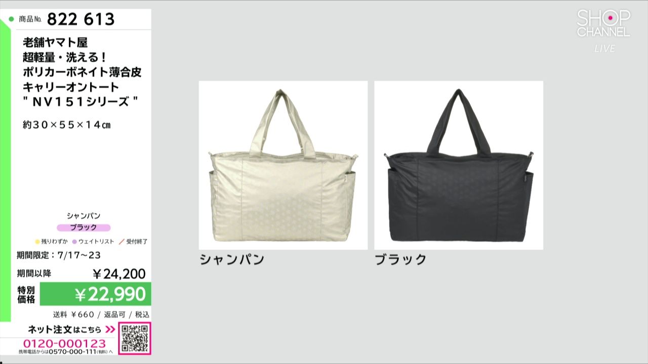 老舗ヤマト屋 超軽量・洗える！ ポリカーボネイト薄合皮 キャリーオン