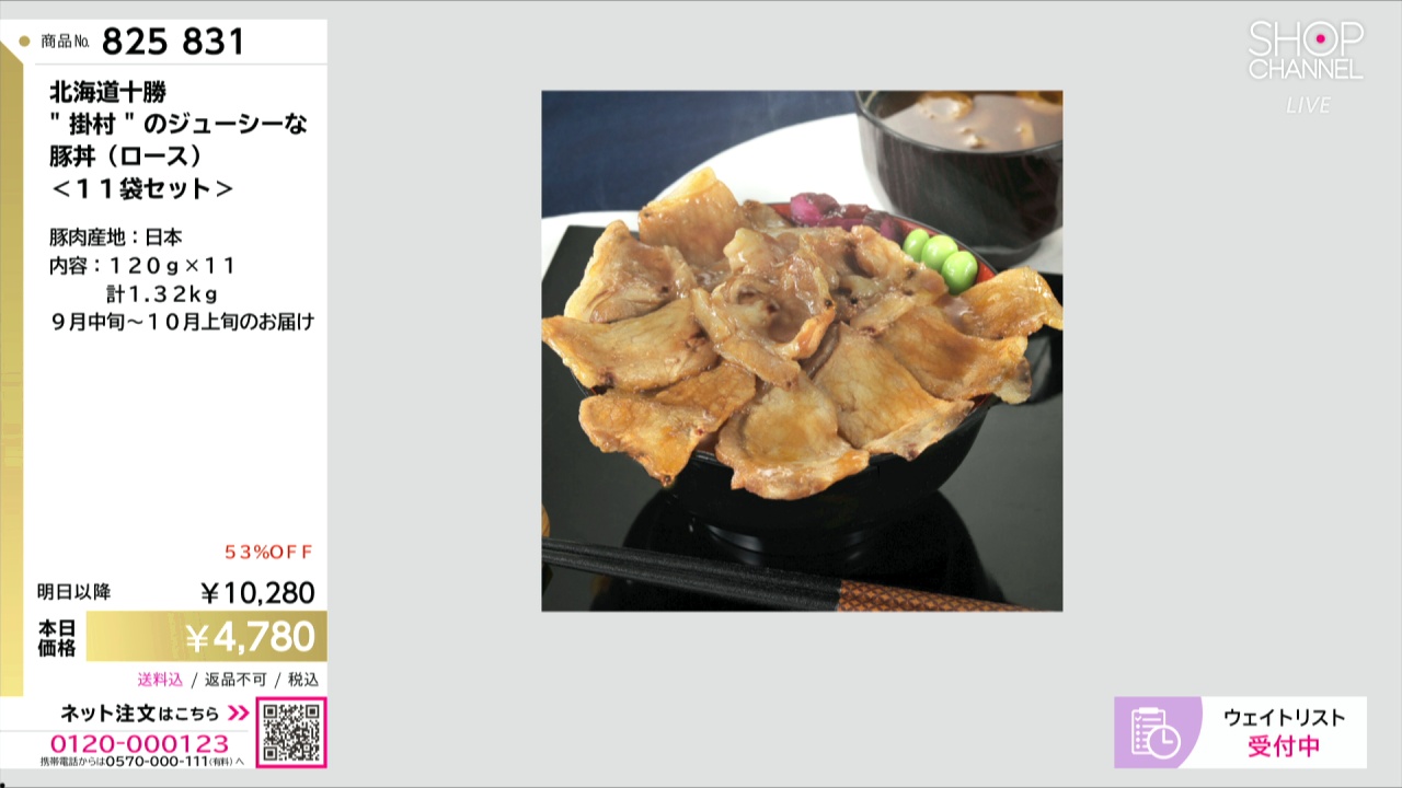 北海道十勝 “掛村”のジューシーな 豚丼（ロース） ＜11袋セット