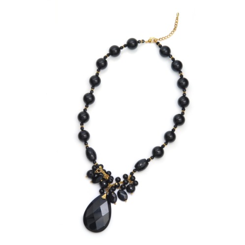 リゾナンテ ブラックオニキス ネックレス エキゾチック ショップチャンネル