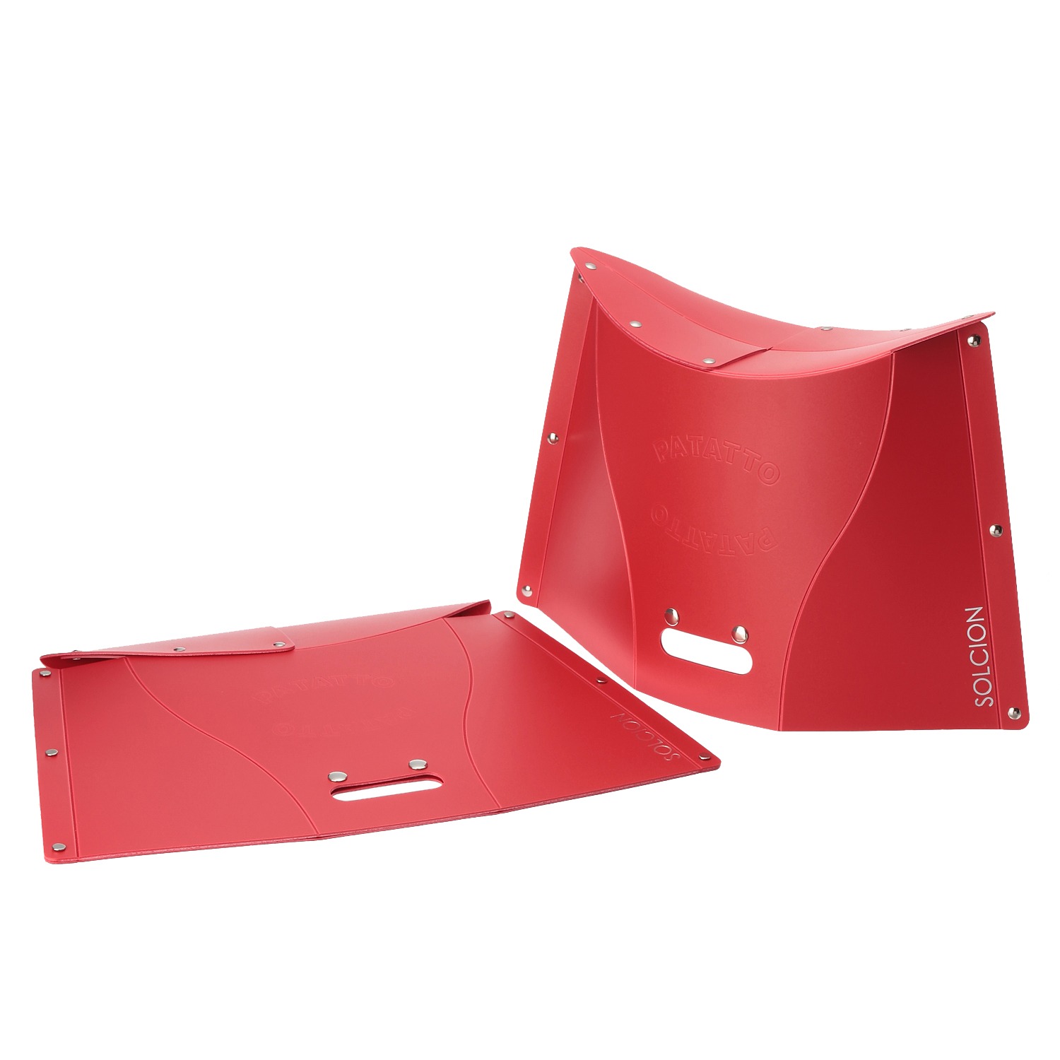 ソルシオン 開いて押すだけ 折りたたみチェア パタット３００ 同色２個セット ショップチャンネル