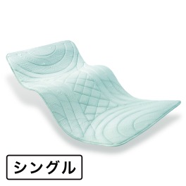 シングル＞ セルプール 腰に！肩に！ 重ねるだけで極上の寝心地