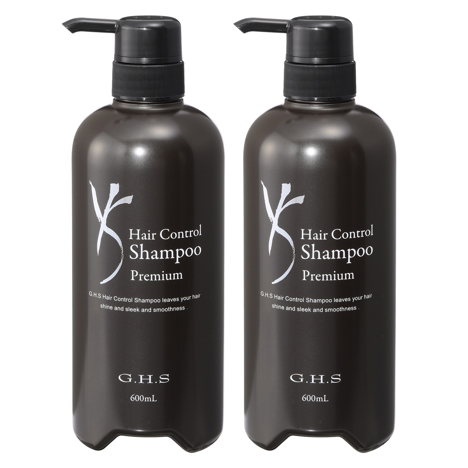 ジーエイチエス 日本が誇る世界的ヘア メイクアップアーティスト 七條慶紀氏開発 潤いのあるハリツヤ美髪に ヘアーコントロール シャンプー プレミアム 大容量２本セット ショップチャンネル