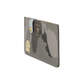 ADMJ エーディーエムジェイ カモフラージュ柄長財布スリムウォレット新品 A.D.M.J.エーディーエムジェイ スリムウォレット カモフラ ピンク