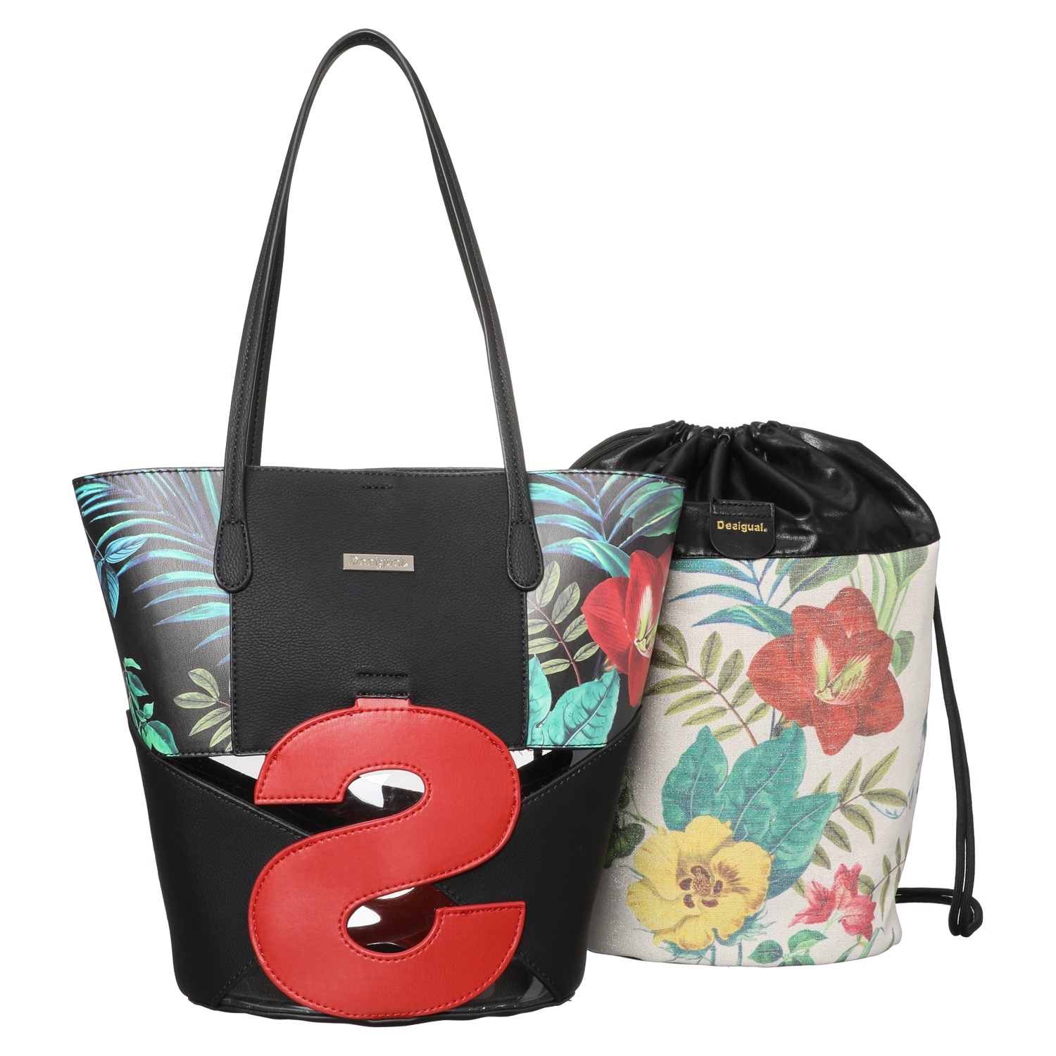 デシグアル インナーバッグ付 バケツ型トートバッグ ショップチャンネル