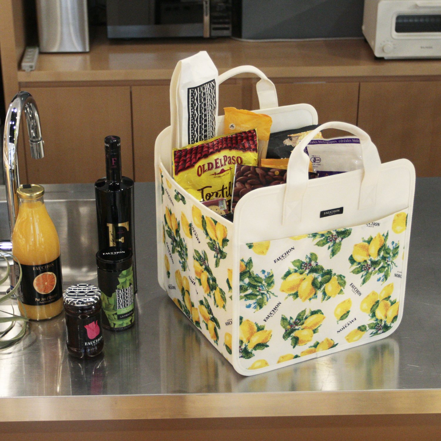 フォション プリントデザイン 折りたたみ収納ボックス ショップチャンネル