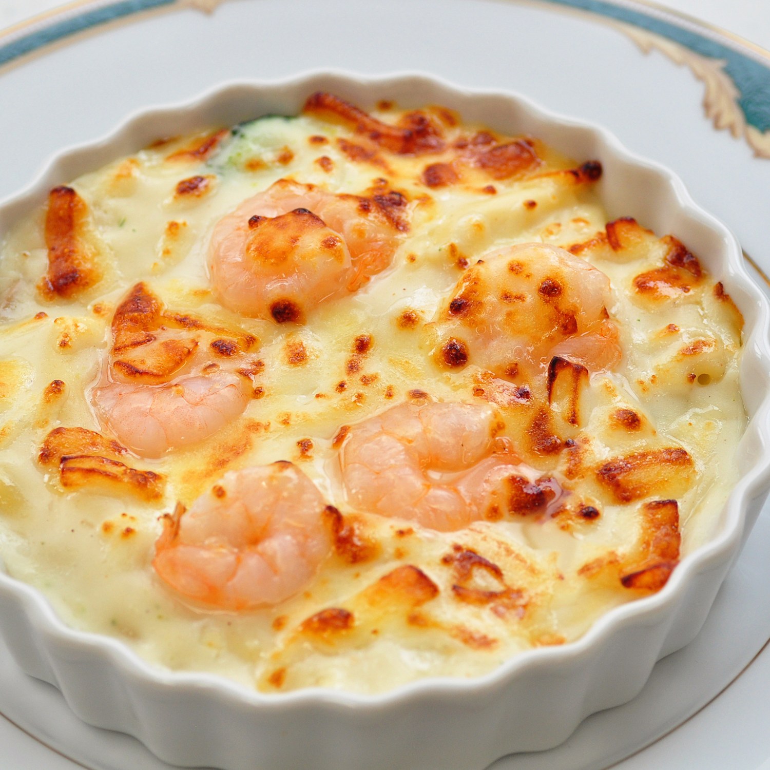 ビストロエガリテ 田中シェフ モルネーソースの 濃厚海老グラタン ショップチャンネル