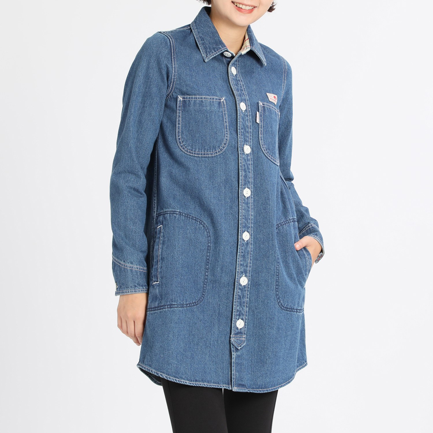 ベティスミス デニムロングシャツ ショップチャンネル
