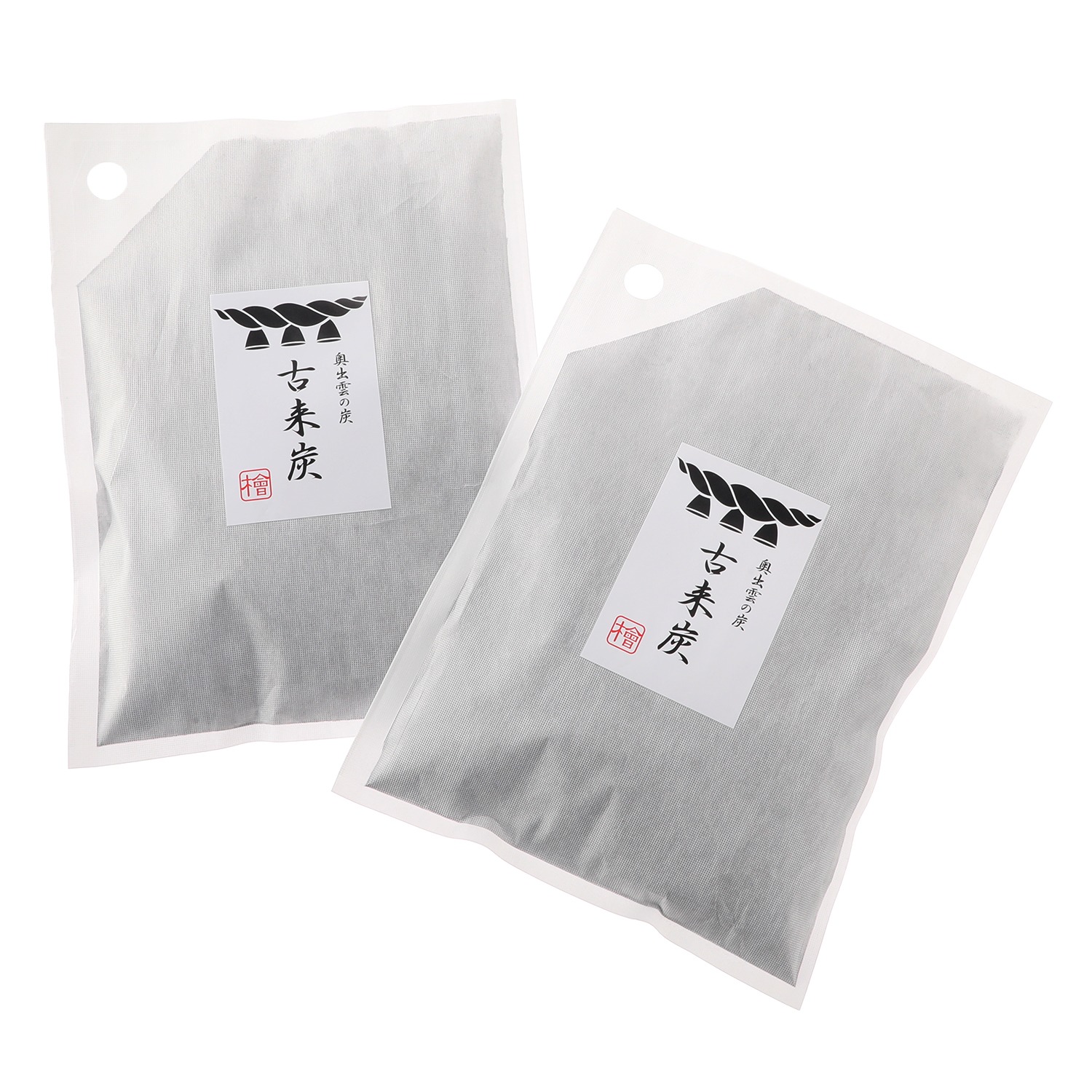 奥出雲の国産ヒノキを １００ 使用 古来炭 ラージ ２個セット ショップチャンネル