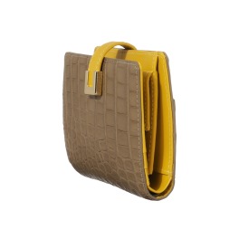 トウカゲン クロコダイル 二つ折りウォレット トウカゲン デビュー10周年記念 カードケース付 クロコダイル 二