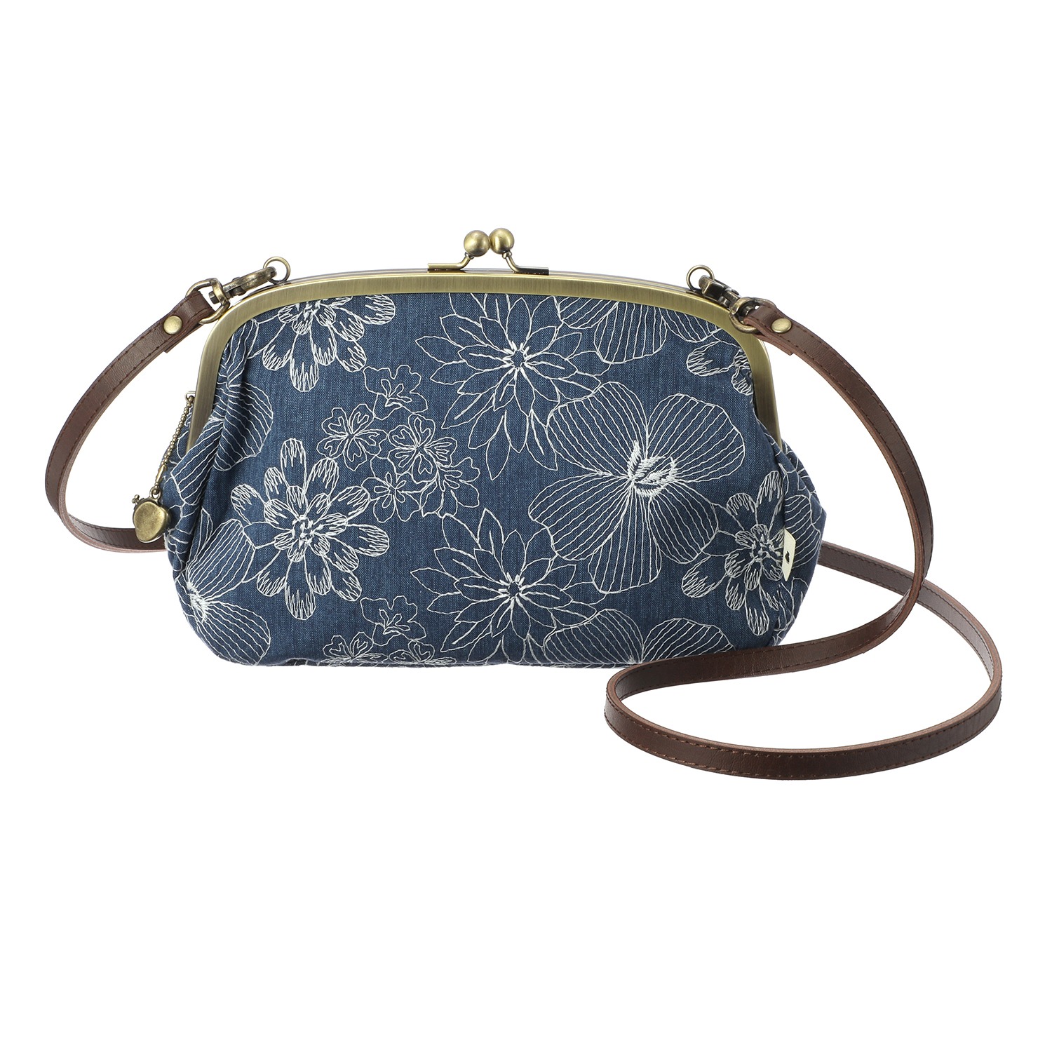 あやの小路 口金式 クリアポケット付 ショルダーバッグ ショップチャンネル